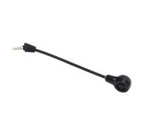 SIXRUN Micrófono de Repuesto para Cloud II Wireless, Conector de 3.5mm | Micrófono con pluma con cancelación de ruido, cable de PVC de 6,3 pulgadas, chat de voz claro, pieza de repuesto para
