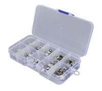 SIXRUN Mini Conector Hembra USB, 100 Piezas, Micro USB Tipo B, Kit de Enchufe para Productos Digitales, Ideal para Electrodomésticos, Material Duradero