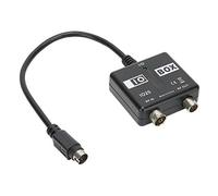 SIXRUN Modulador RF Profesional ABS para SkyHD TV Box con Capacidad de Visualización Múltiple - Convertidor Duradero para de Distribución Doméstico, 1 Pieza