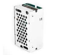 SIXRUN Módulo Convertidor Reductor de 24V/12V Fuente de Alimentación Eficiente de 5A para Dispositivos USB Carcasa de Aluminio de 70x40x30mm