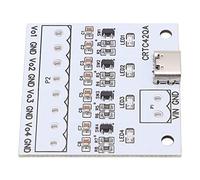 SIXRUN Módulo de Cargador Compacto 4 Canal C Canal C Tarjeta de Cargador de Batería para 3.7 V 503035 603443 DC 5V, para Proyectos de Bricolaje (CRTC42QA_B)