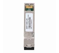 SIXRUN Módulo Transceptor SFP-10G LR, 10km Fibra Dual LC | Módulo óptico monomodo de 10 Gbps, longitud de de 1310 nm, compatible con SFF-8431, bajo consumo de energía, conmutador de