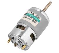 SIXRUN Motor CC de Alta Velocidad 775 de 80W para Automatización del Hogar y Equipos Médicos, Alambre de Cobre y Ventilador de Refrigeración (12V10000RPM)