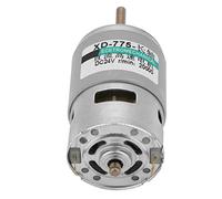 SIXRUN Motor CC de Alta Velocidad 775 de 80W para Automatización del Hogar y Equipos Médicos, Alambre de Cobre y Ventilador de Refrigeración (24V20000RPM)