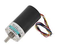 SIXRUN Motor sin Escobillas, Motor CC de Cobre con Regulador de 24 V, Control de Velocidad CW CCW, Alto par y Baja Velocidad, 5 Opciones de para Máquinas Herramienta CNC y Micromaquinaria (30 rpm/min)