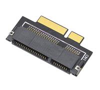 SIXRUN MSATA a Adaptador de 17+7 Pines, 2012 OS X | Convertidor Msata SSD de tamaño completo, tamaño de 33 mm 90 mm, soporte de rack de expansión, modernización de Air