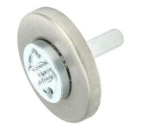 SIXRUN Muela Abrasiva de 5,6 Cm de Diámetro Piedra de Afilar de Alta Dureza para Herramienta de Cepillado Tijera de Taladro, Grano de Acero Inoxidable de Diamante 180 360 600 800 Herramienta (grano