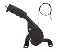SIXRUN Palanca de Freno Delantero Freno de Mano de con Cable para Kart ATV Moto Tercera Rueda Vehículo Eléctrico Go-Kart Reemplazo Durable ABS Metal
