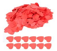 SIXRUN Paquete de 60 G de Confeti en Forma de Corazón para Decoraciones de Bodas y el Día de San Valentín, Diseño de Papel Rojo Liviano, Perfecto para Fiestas
