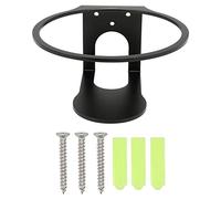 SIXRUN Para Soporte de Pared HomePod 2, Soporte de Aleación de Aluminio Que Ahorra Espacio para Altavoz HomePod 2, para Uso Doméstico (Black)