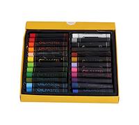 SIXRUN Pasteles Al óleo, Barras de Pintura Al óleo de Colores Pesados para Arte de Graffiti Vibrante, Seguro para Dibujar, Paquete de 12/18/24/36 para Artistas, 2,8 Pulgadas de Longitud (24 colores)