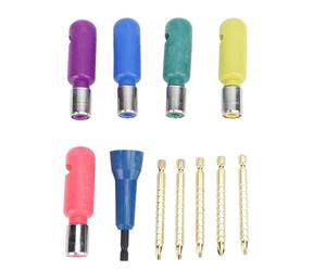 SIXRUN Pelacables y Twister Herramienta Pelacables Eléctrica Eficiente para Uso Industrial Juego de 6 Piezas con Biela Ideal para Electricistas y Proyectos de Bricolaje Material ABSS