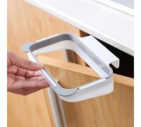 SIXRUN Práctico Estante para Colgar Trapos, Soporte para Bolsas de Basura, Multifuncional, Fuerte y Duradero para Armario de Cocina, Material ABS