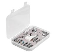 SIXRUN Prensatelas para Máquina de Coser, Set de 15 Piezas Metálicas, for