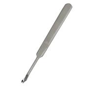 SIXRUN Ranuradora de Costura de Cuero de Acero Inoxidable, Biseladora de Bordes de Cuero Fácil de Usar para Manualidades de (Acero inoxidable)