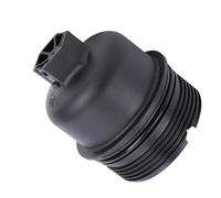 SIXRUN Reemplazo para 15209 00Q0A, Cubierta de la Carcasa del Filtro de Aceite ABS con Anillo de Sellado Dedicado para Compatibilidad con Laguna Primastar