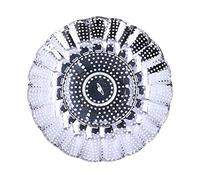 SIXRUN Rejilla de, Utensilios de Cocina Plegables Versátiles de Acero Inoxidable para el Hogar, Cocina, Vaporizador de Alimentos, Olla Arrocera para Verduras, Frutas, Carne, Postres, Color Acero