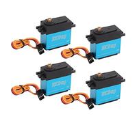 SIXRUN Servo Digital de Engranaje de Metal Resistente Al Agua de 30 Kg de Alto Rendimiento para Avión de Coche 1/10 RC 4 Piezas