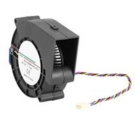 SIXRUN Soplador Centrífugo de de 12 V, 3,8 A, 190 CFM para Accesorios de Barbacoa, Ventilador para Estaciones Base de Comunicación Interiores y Exteriores Hechas de Plástico