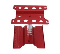 SIXRUN Soporte de Trabajo para Coche RC, Estación de Trabajo de Reparación Duradera, Rotación de 360 Grados para Aleación de Aluminio Traxxas Slash HPI (Rojo)