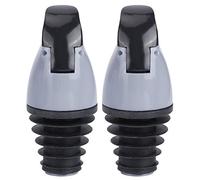 SIXRUN Tapón de Vino, Boquilla Antifugas, Material de Silicona ABS, Dosificación de Fácil Control, 2 uds., Tapón para Boquilla para Botella Gris, Suministro de Cocina (GREY)