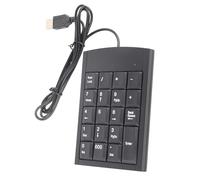 SIXRUN Teclado Numérico Externo USB, Bloque Numérico para Portátil, Ultraplano, Diseño Antideslizante, Plug and Play, Compatible con 10, 8, XP,