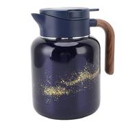 SIXRUN Tetera Aislada, 1300ml Acero Inoxidable Aleación de Ti Termo con Pantalla Digital para Oficina Hogar Cocina Viaje