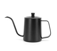 SIXRUN Tetera de Café de Vertido, de Goteo de Acero Inoxidable 350ML con Pico Largo para Control Preciso del Agua, para Hogar Oficina Camping