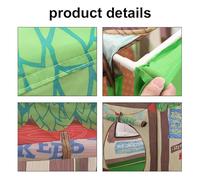 SIXRUN Tienda Interior para Niños, Imaginación de Chispa, Diversión sin Fin, Espacioso PlayArea para Niños, Portátiles y Versátiles, Resistentes y Fáciles de Ensamblaje, Espacio Creativo con Casa