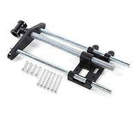 SIXRUN Tornillo de Banco para Mesa de Carpintería, Construcción de Acero Mecanizado, Abrazadera Resistente para Proyectos de Carpintería, Ingeniería y Soldadura