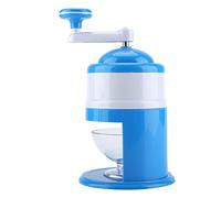 SIXRUN Triturador de Hielo Manual, Máquina de Hacer Conos de Nieve con Manivela, Cuchilla de Acero Inoxidable y Taza para Servir para Hogar, Cocina, Fiestas, Camping