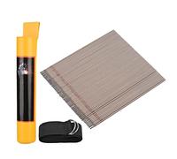 SIXRUN Varilla de Soldadura Electrodo de Acero Al Carbono 3,2x350 Mm 50 Piezas Varilla de Soldadura General de Baja Salpicadura para Reparación de Tuberías de Acero Al Carbono Vertical hacia Abajo y