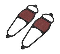 SIXRUN Zapatos de Nieve Antideslizantes para Invierno, Gruesa, Tacos de Tracción para Pesca y Caminata en Hielo, Material de Goma Duradero, Talla única, 2 Unidades