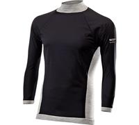 Sixs TS4 Merinos, camiseta funcional de manga larga unisex S/M female Gris/Negro