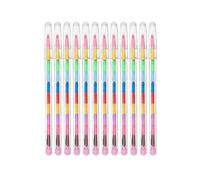Sixstore 12 lápices de colores Swop Point, lápices de colores, lápices de colores surtidos, rellenos de bolsas de fiesta, lápices para niños, suministros de papelería, juego de lápices, colores
