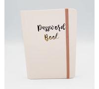 Sixstore Livre de mots de passe - Bloc-notes à onglets A-Z para la información de conexión a Internet. Carnet de notes rose petit format de poche con mot de passe pour ordinateur et site Web