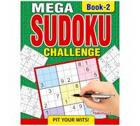 Sixstore Mega Sudoku - Libro de rompecabezas tamaño A5, más de 200 rompecabezas, juegos cerebrales, libros de números, color verde