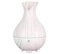 SIXTOL Bloom Aroma difuzer 200 ml | Humidificador ultrasónico | para humidificación y Fragancia de hogar, Dormitorio, Oficina, difusor de aromaterapia, para aceites Esenciales (Madera Blanca)