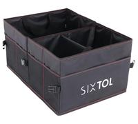 SIXTOL CAR COMPACT 14 | Organizador para maletero de coche | 14 compartimentos | plegable | con compartimentos