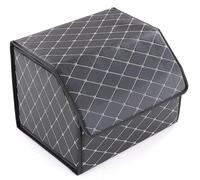 SIXTOL CAR COMPACT ELEGANT M | Organizador para coche | plegable | con tapa | diseño de lujo | 1 compartimento | piel sintética