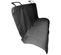 SIXTOL Car Rocky L Funda de Asiento de Coche para Perros | Cubierta para Perros | Protector de Asiento Trasero | Poliéster + PP | Coche | Color Negro