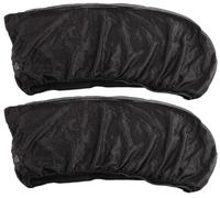 SIXTOL Car Sunshade Set 1 | Juego 2 Fundas solares para ventanillas Laterales | Protección contra Sol e Insectos | Universal 102x54 cm | Nylon Negro