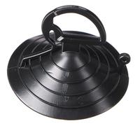 SIXTOL Car Sunshade - Ventosas de Repuesto para protección Solar, Universal, Goma, Color Negro, 10 Unidades