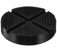 SIXTOL Jack Pad 4 - Almohadilla Protectora de Goma para Gato hidráulico, Universal, para vehículos, Evita arañazos y daños, Material de Goma Resistente y Duradero, 12,5 x 2,5 cm, Color Negro