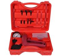 SIXTOL Mechanic Brake Tester 17 | Kit de comprobación de vacío y presión Negativa para Sistemas de frenado | 17 Piezas | Compatible con Coches y Camiones | Robusto maletín de Herramientas