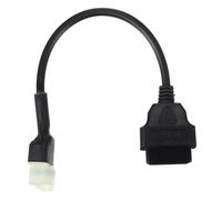 SIXTOL Mechanic Cable 11 | Adaptador OBD-II 4-Pin a 16-Pin | compatibilidad Moto Honda | Cable diagnóstico