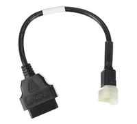 SIXTOL Mechanic Cable 17 | Adaptador OBD-II 6 Pines | Cable diagnóstico Moto | Compatible con Kawasaki