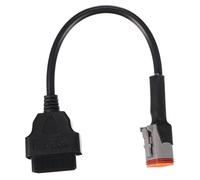 SIXTOL Mechanic Cable 21 | Adaptador OBD-II 6 Pines a 16 Pines | Compatible con Motos Harley-Davidson | Cable de diagnóstico 31,5 cm