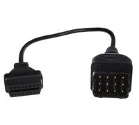 SIXTOL Mechanic Cable 6 | Adaptador OBD-II 12 Pines a 16 Pines | Compatible con Camiones GAZ | Cable de diagnóstico 40,5 cm
