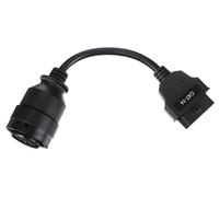 SIXTOL Mechanic Cable 9 | Reducción OBD-II de 14 Pines Compatible con Cat Caterpillar | Adaptador de diagnóstico | diagnóstico de vehículos | vehículos comerciales | Accesorios de Taller